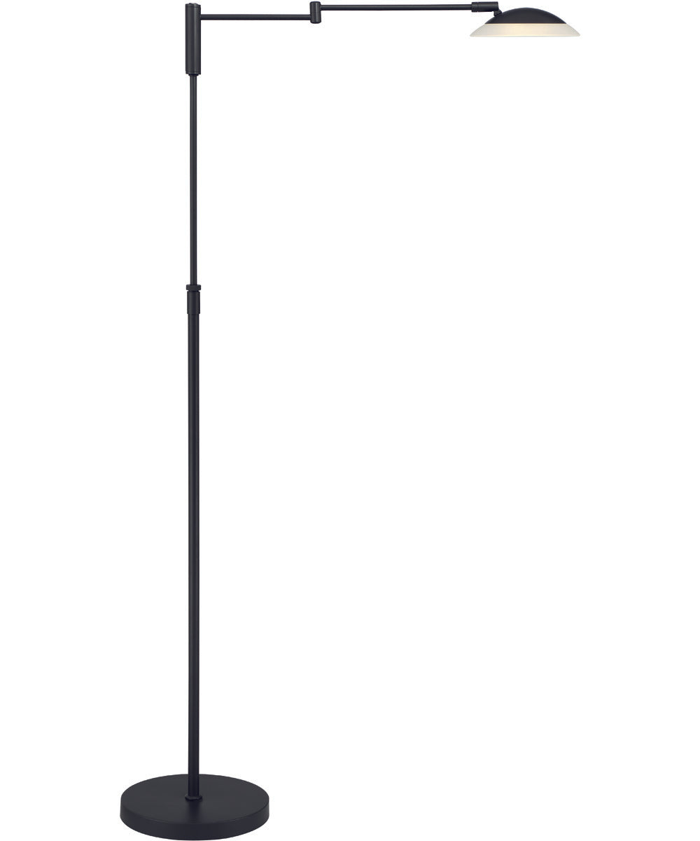 Meran Turbo LED Floor Lamp Museum Black
