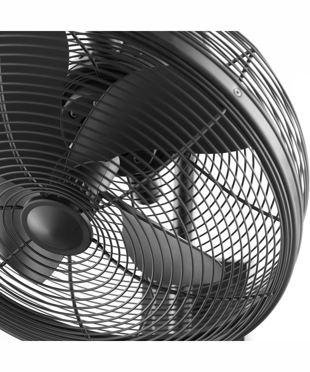 13" Veranda Patio Ceiling Fan Matte Black