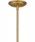 Dupree Small 5-light Island Light Brushed Weathered Brass