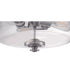 Dardyn 3-Light Convertible Semi Flush Brushed Polished Nickel