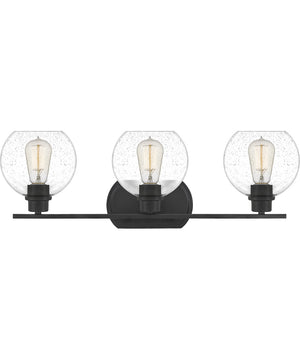 Pruitt Large 3-light Bath Light Matte Black