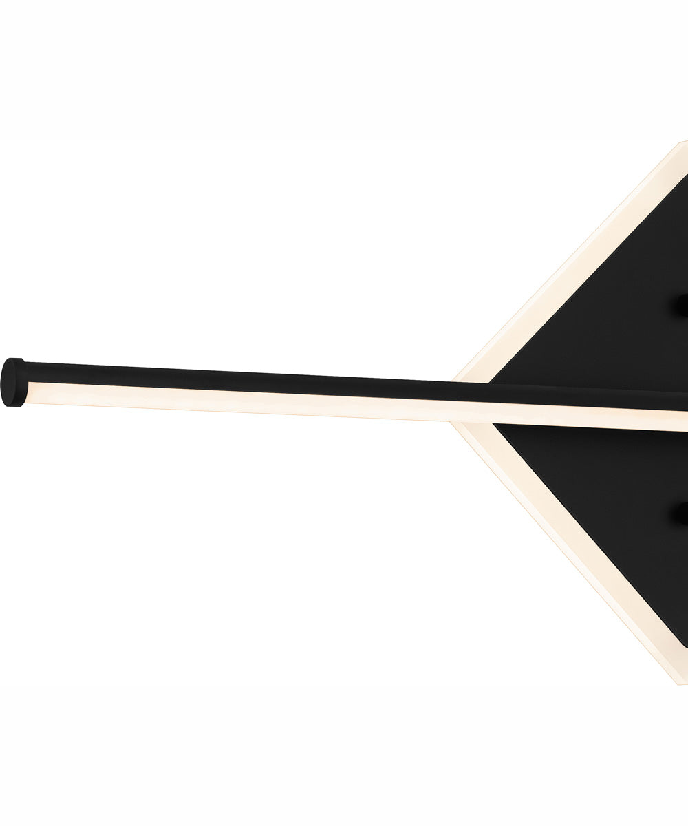 Parcelle Medium Bath Light Matte Black