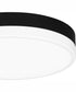 Weldin Small Flush Mount Matte Black White