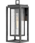 1-Light Medium Wall Mount Lantern in Oil Rubbed Bronze