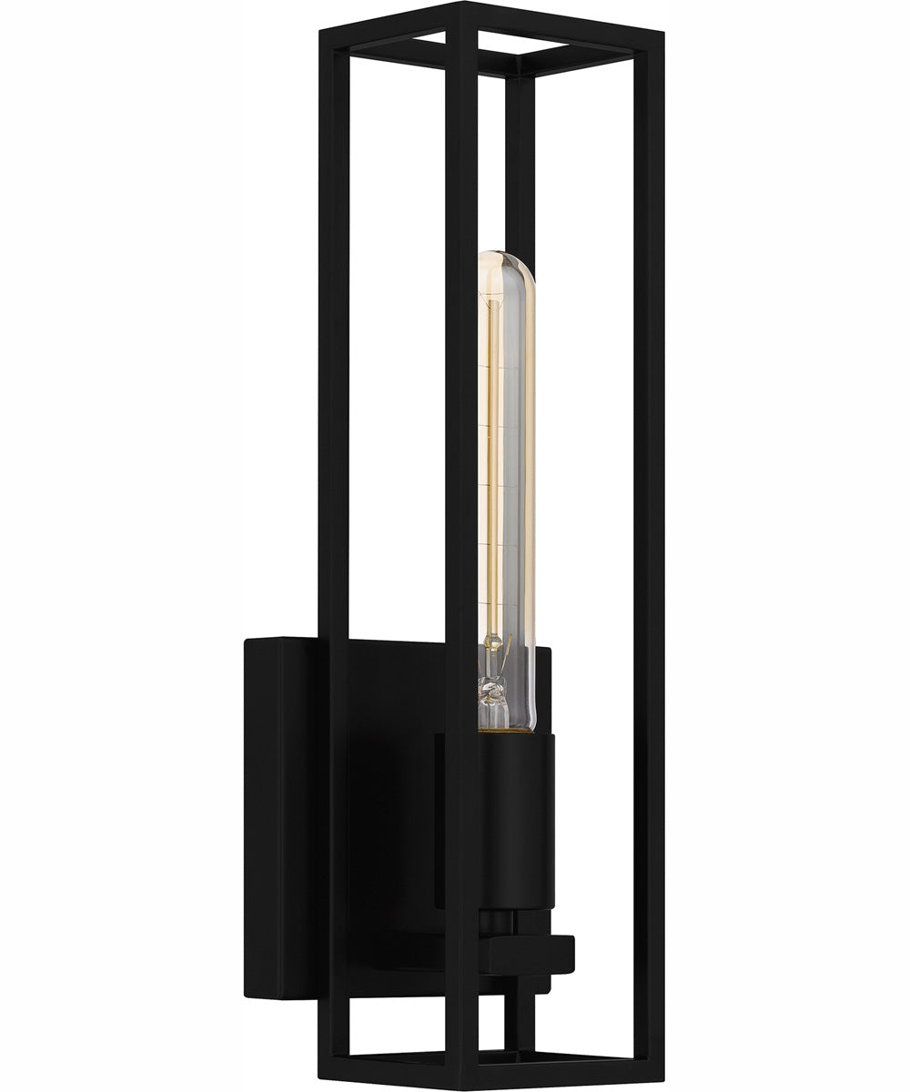 Leighton Small 1-light Wall Sconce Matte Black