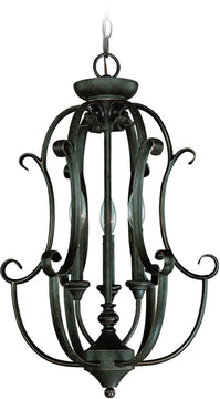 16"W Barrett Place 3-Light Foyer Light Mocha Bronze