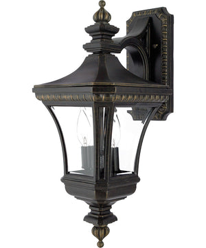 Devon Medium 2-light Outdoor Wall Light Imperial Bronze