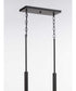 Mast 4-Light Linear Chandelier Antique Bronze