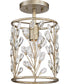 Meadow Lane Small 1-light Mini Pendant Vintage Gold