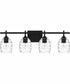 Lucy Extra Large 4-light Bath Light Matte Black
