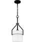 Seymour Small 1-light Mini Pendant Matte Black