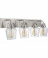 Trystan 4-Light Vanity Brushed Polished Nickel