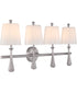 Palmer 4-Light Vanity Brushed Polished Nickel