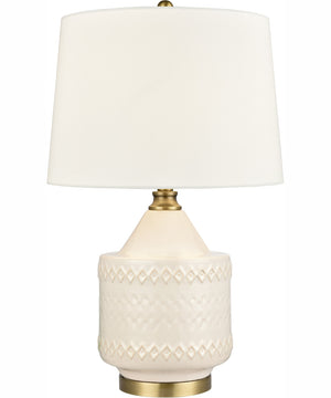 Buckley 27'' High 1-Light Table Lamp - White