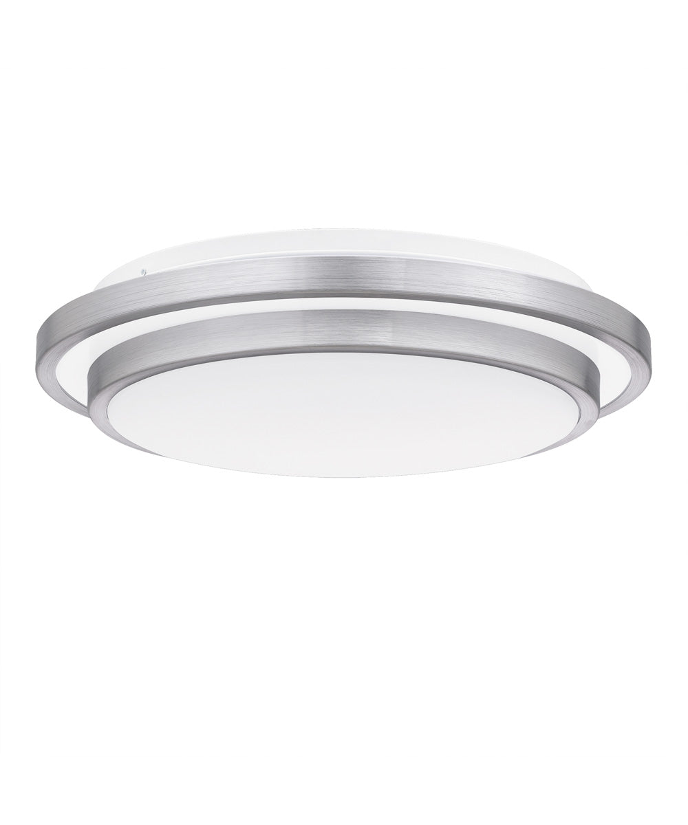 Irving  Semi Flush Mount Brushed Aluminum