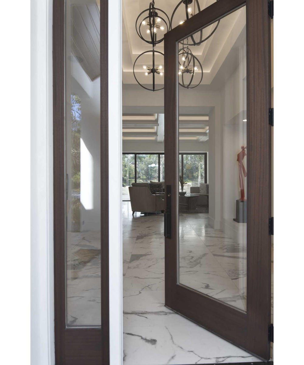 Swing 4-Light Global Pendant Light Antique Bronze