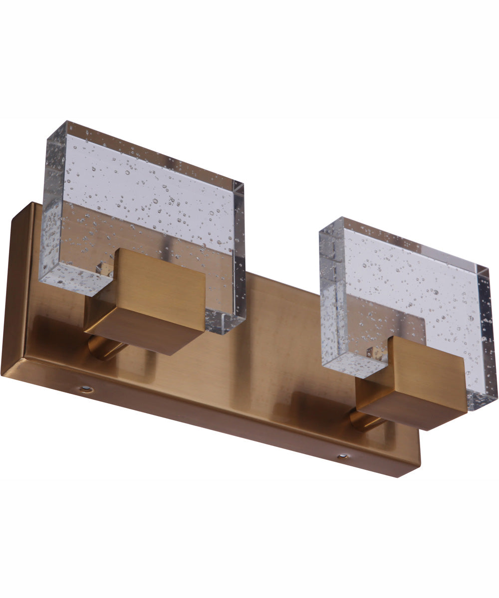 Alamere 2-Light Vanity Satin Brass