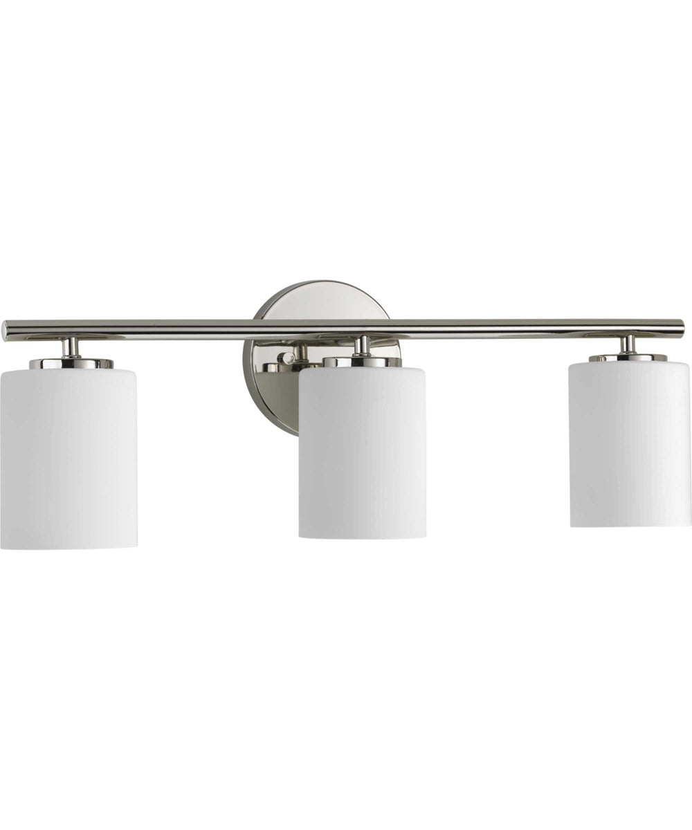 Replay 3-Light Bath & Vanity Polished Nickel