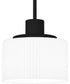 Quoizel Piccolo Pendant Small 1-light Mini Pendant Matte Black