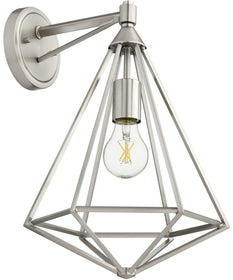 11"W Bennett 1-light Wall Mount Light Fixture Satin Nickel