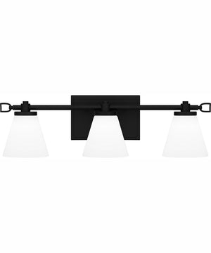 Daniels Large Bath Light Matte Black