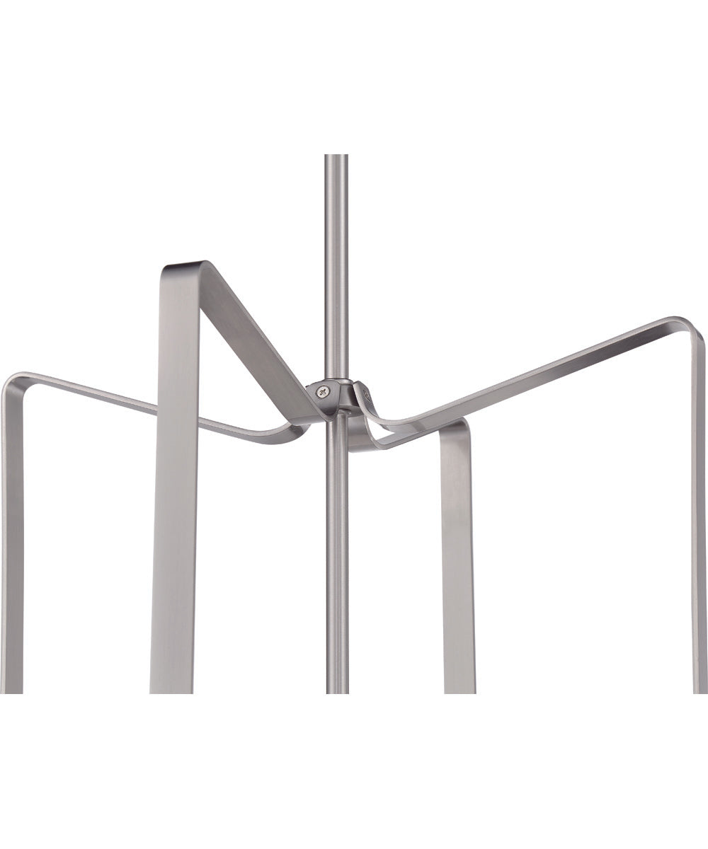 Shayna 4-Light Foyer Brushed Polished Nickel