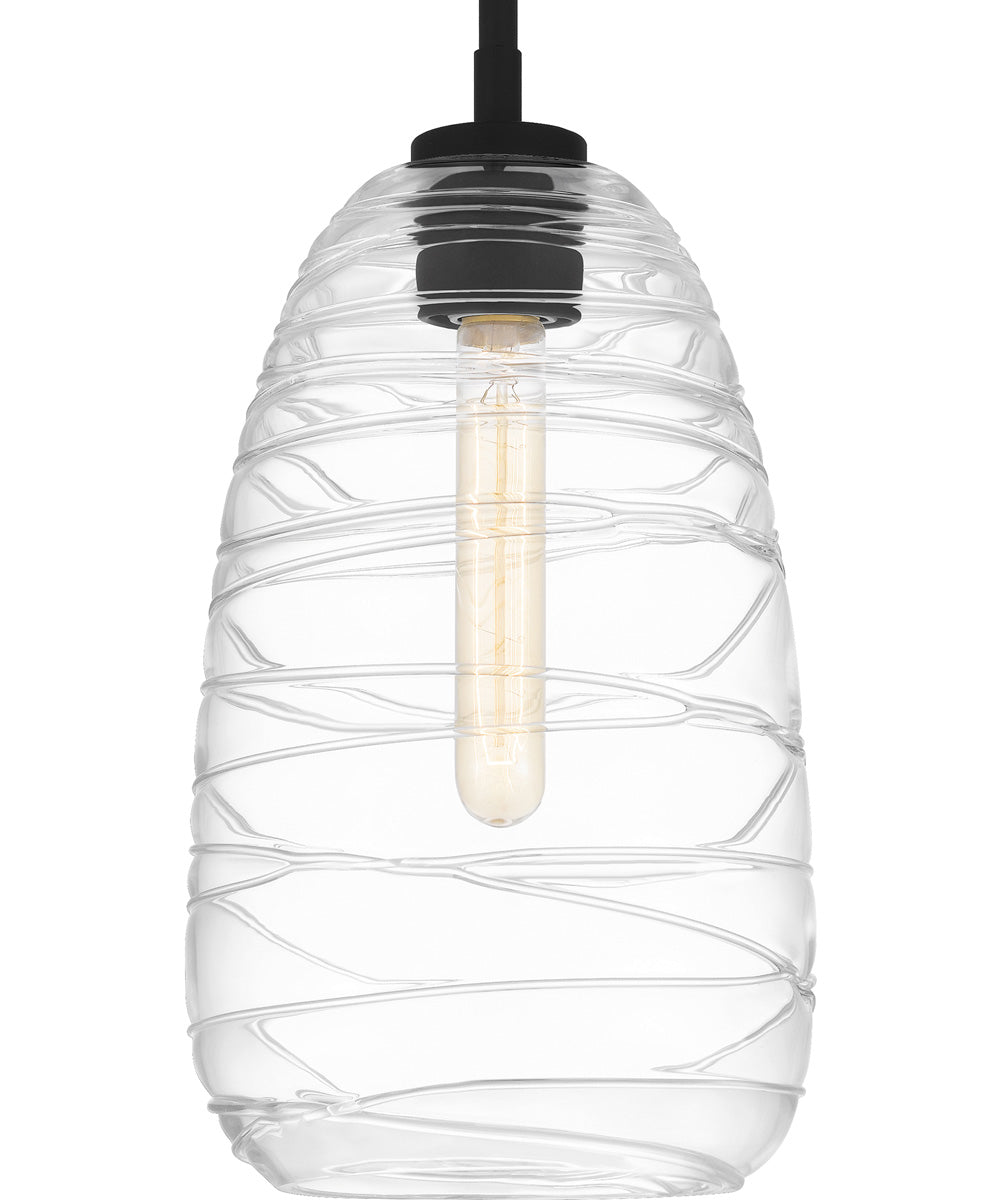 Quoizel Piccolo Pendant Small 1-light Mini Pendant Matte Black