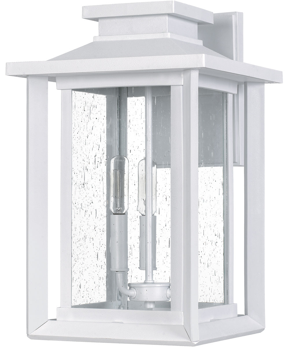 Wakefield Large 3-light Outdoor Wall Light  Coastal Armour White Lustre