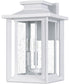 Wakefield Large 3-light Outdoor Wall Light  Coastal Armour White Lustre