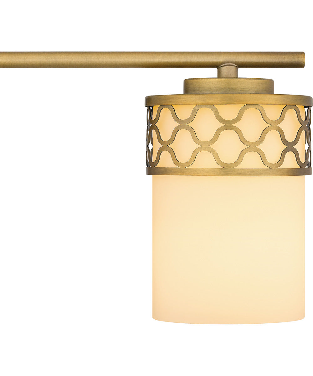 Tenley Extra Large 4-light Bath Light Aged Brass