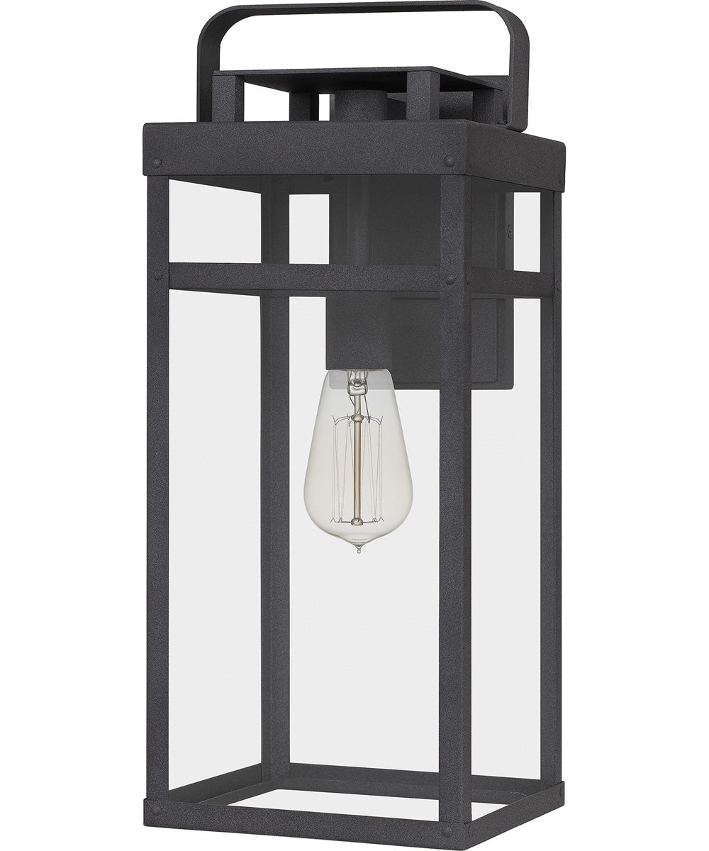 Keaton Large 1-light Outdoor Wall Light  Coastal Armour Aluminum Mottled Black