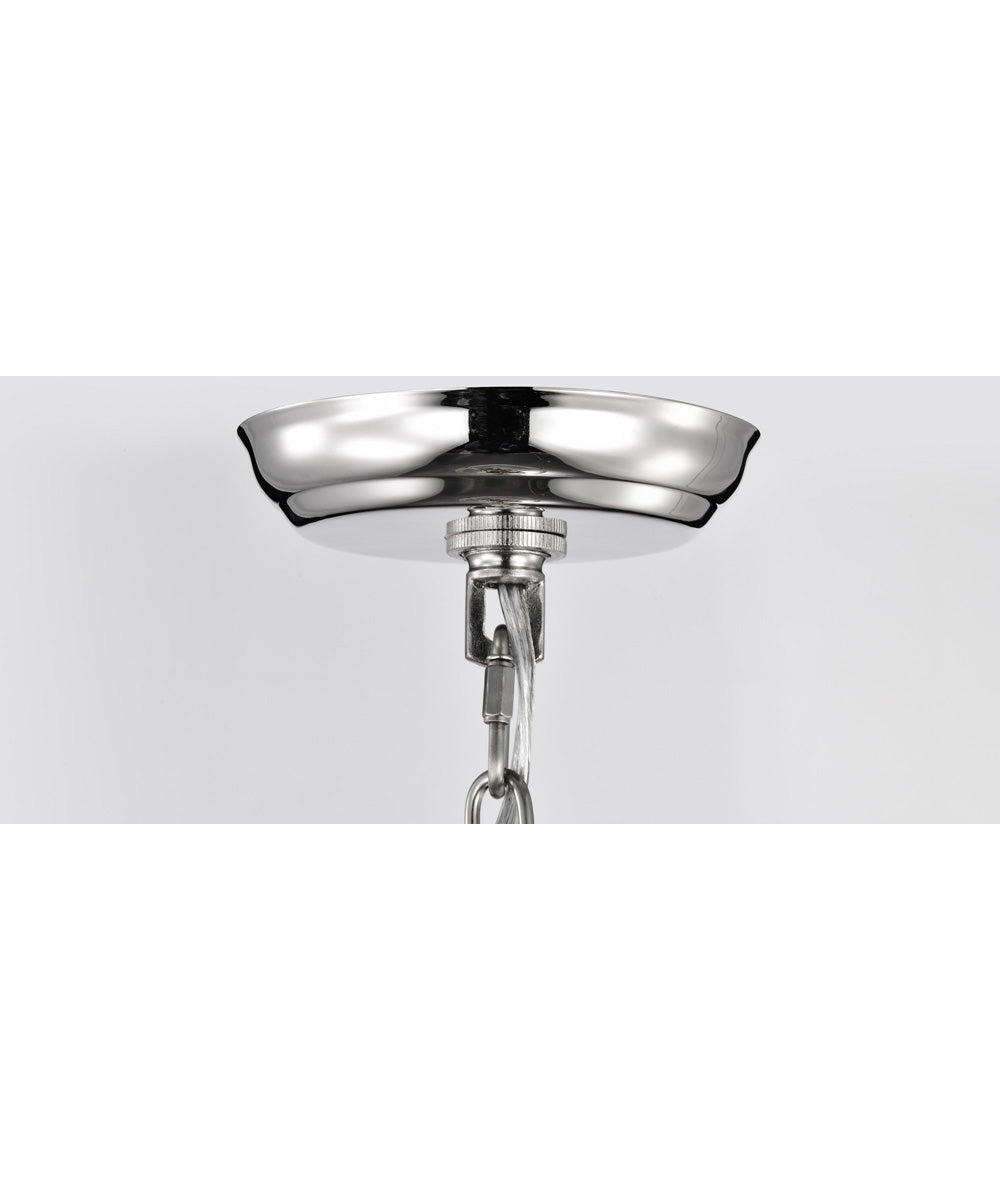 Amado 3-Light Pendant Polished Nickel