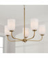 Lawson 5-Light Chandelier Aged Brass