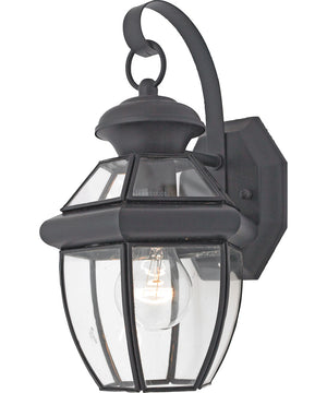 Newbury Small 1-light Outdoor Wall Light Mystic Black