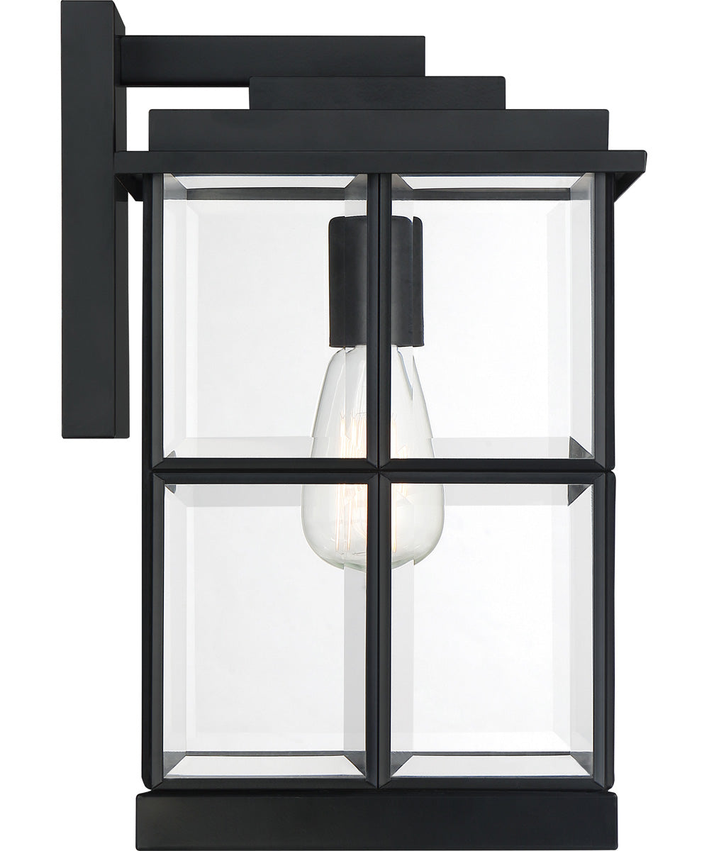 Mulligan Medium 1-light Outdoor Wall Light Matte Black