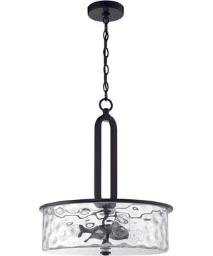 Collins 3-Light Pendant Flat Black