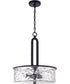 Collins 3-Light Pendant Flat Black