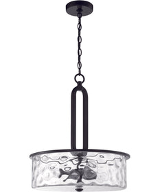 Collins 3-Light Pendant Flat Black