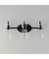 Ava 3-Light Bath Vanity Black