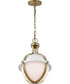 Lincoln 1-Light Pendant Matte White