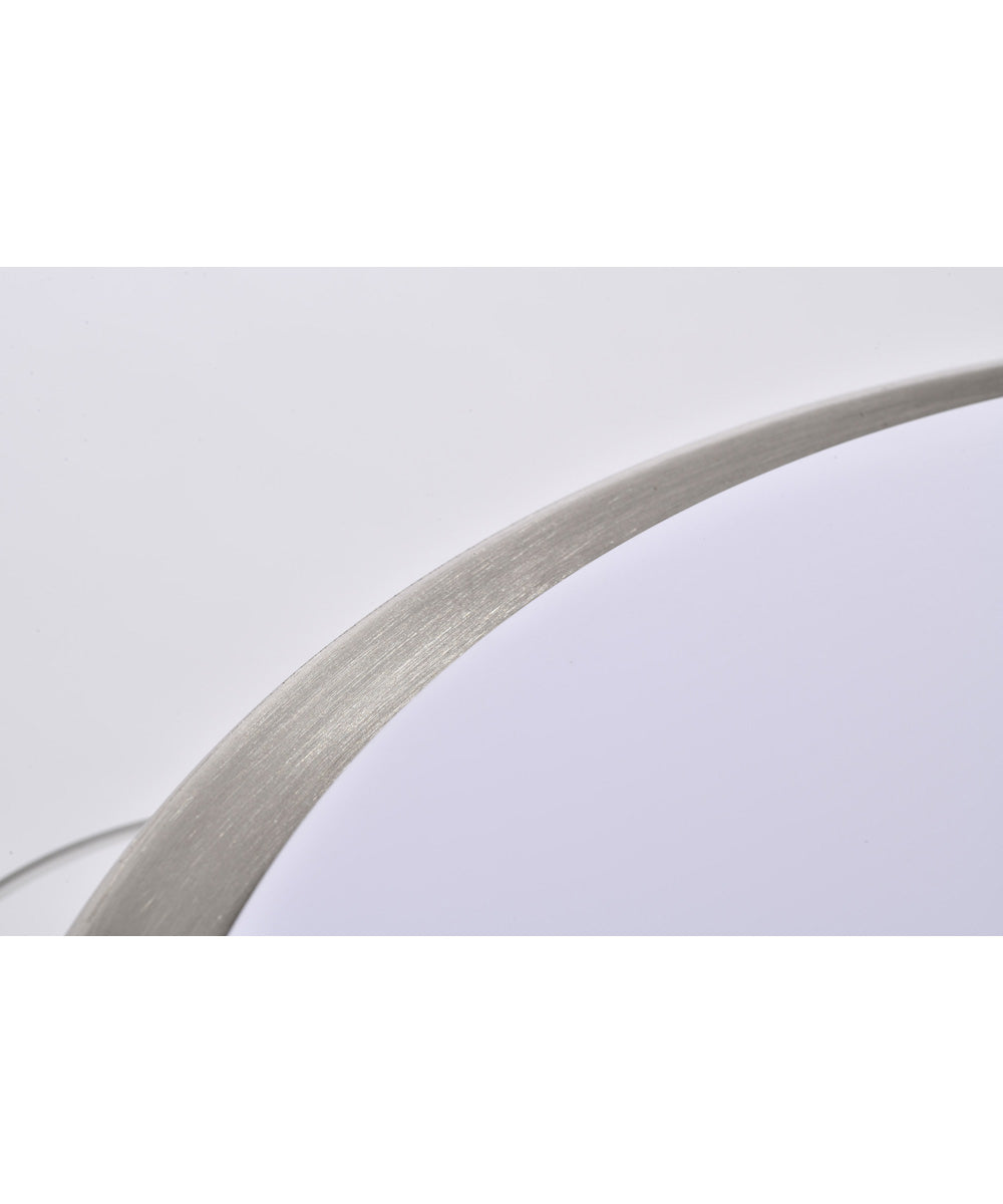 Glamour  Close-to-Ceiling Brushed Nickel