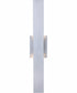Rens 1-Light Outdoor Wall Lantern Brushed Aluminum