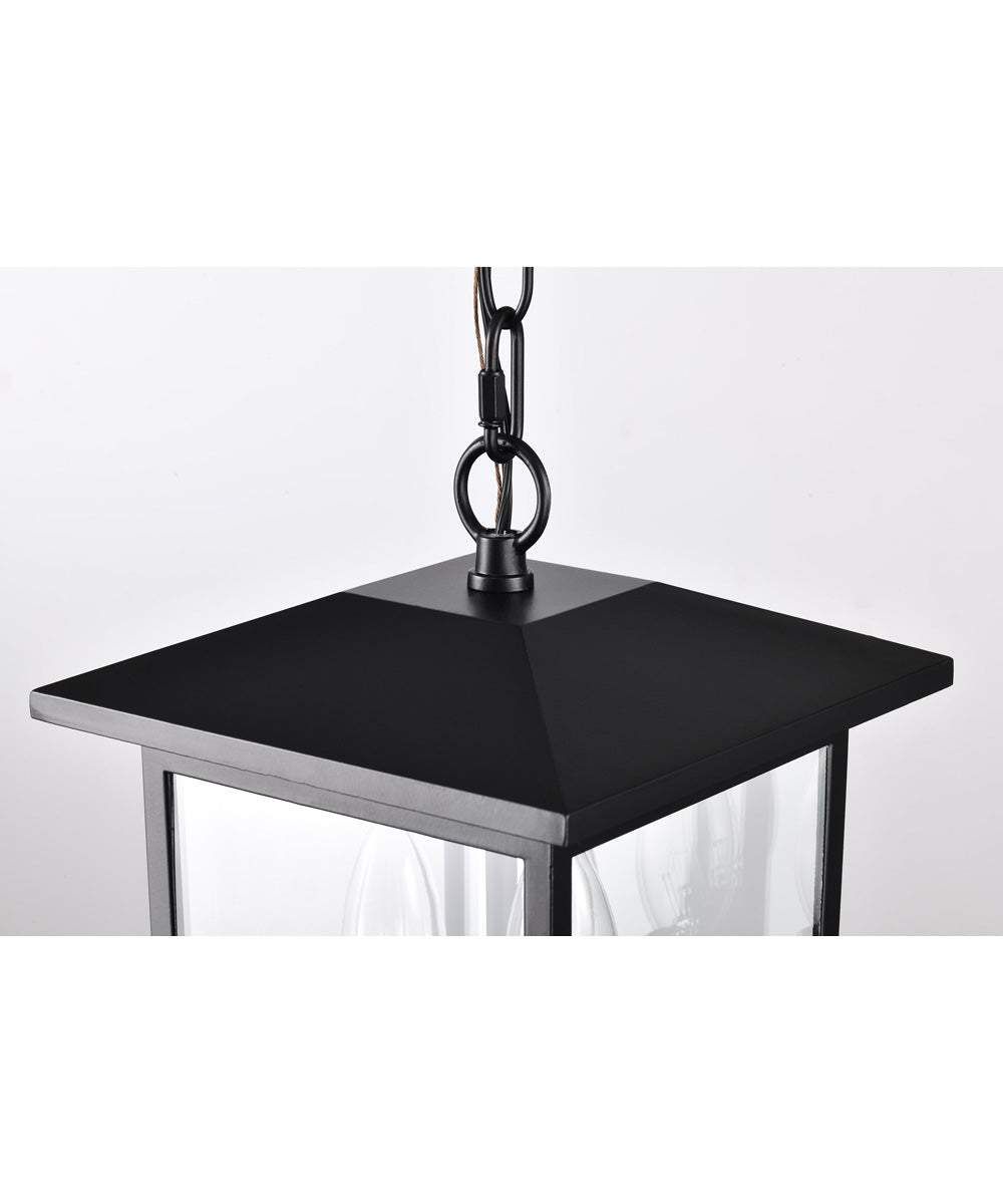 Jamesport 3-Light Outdoor Matte Black