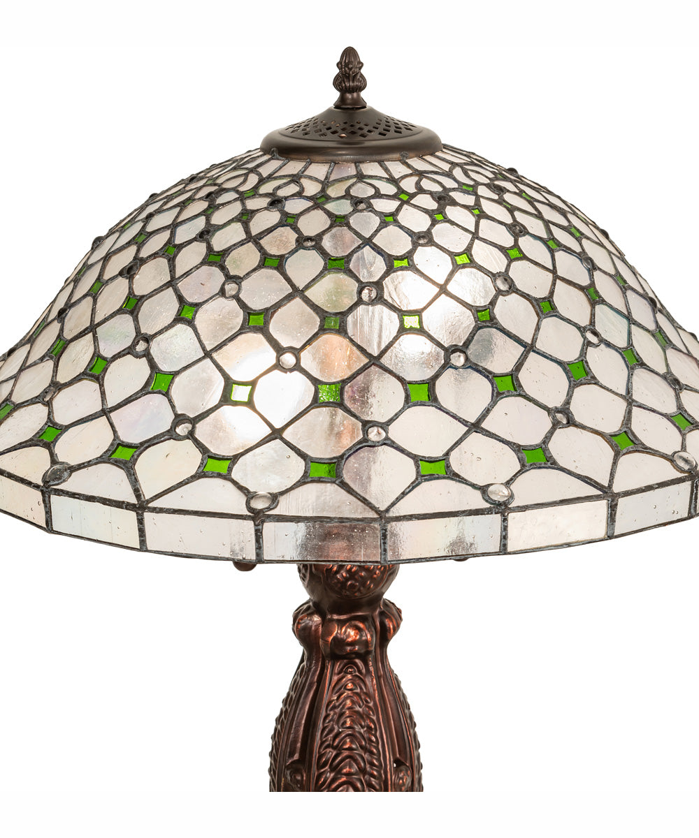 25" High Diamond & Jewel Table Lamp