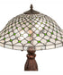 25" High Diamond & Jewel Table Lamp