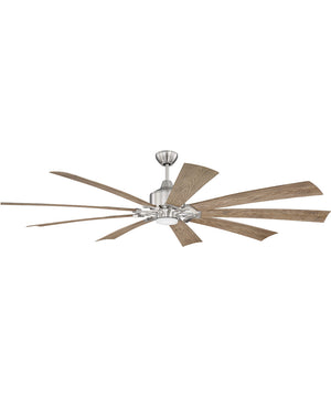 Eastwood 70" 1-Light LED Ceiling Fan (Blades Included) Brushed Polished Nickel