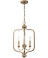 Bolden 3-Light Foyer Satin Brass