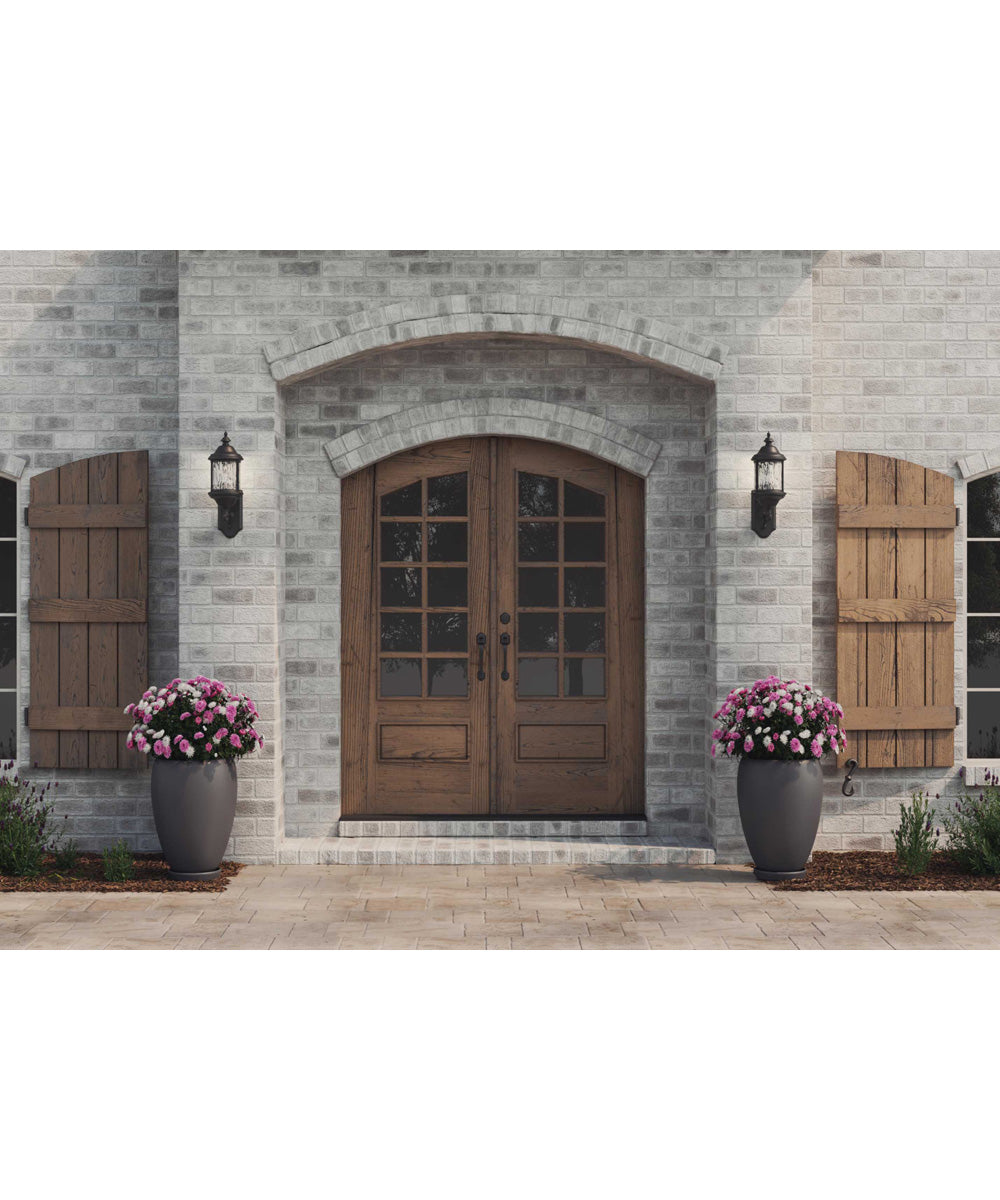 Ashmore 3-Light Wall Lantern Textured Black