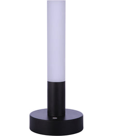 1-Light Table Lamp Flat Black