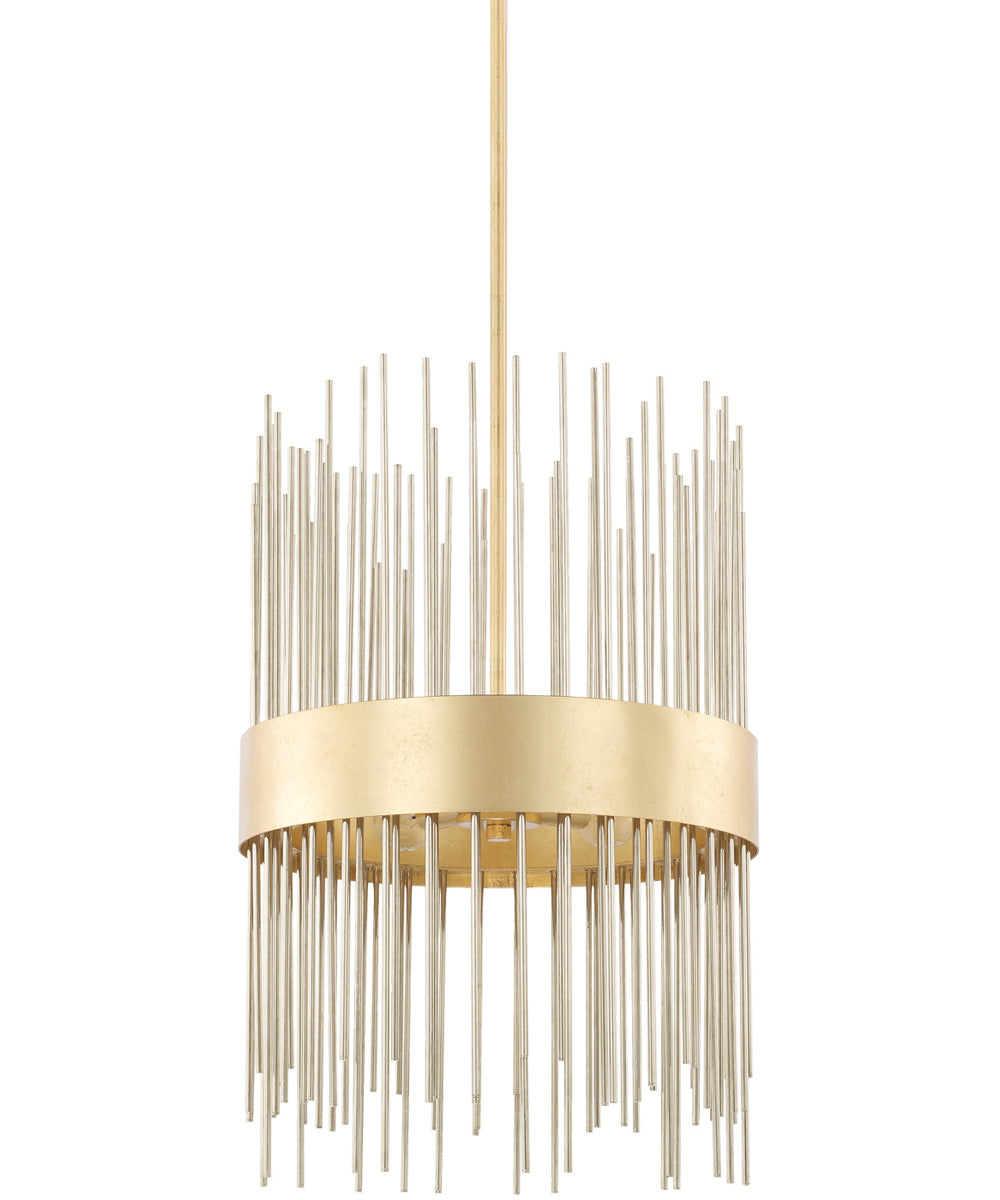 Lena 4-Light Pendant In Fire And Ice